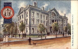 The New Jersey State Capitol Postcard