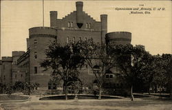 University of Wisconsin - Gymnasium and Armory Postcard