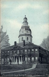 Maryland State Capitol Building Postcard