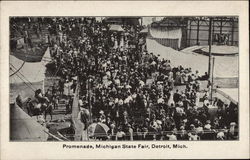 Promenade, Michigan State Fair Detroit, MI Postcard Postcard