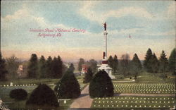 Unknown Dead - National Cemetery Gettysburg, PA Postcard Postcard