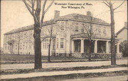 Westminster Conservatory of Music Postcard