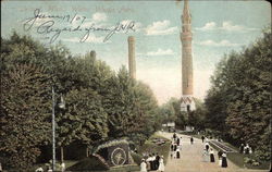 Water Works Park Postcard