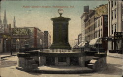 Public Comfort Station Indianapolis, IN Postcard Postcard