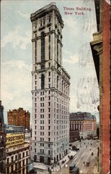 Times BUilding Postcard