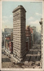 Flat Iron Building Postcard