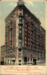 Hotel Seville New York, NY Postcard Postcard