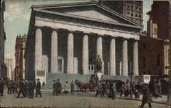 Wall Street New York City, NY Postcard Postcard