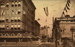 Washington Street, East from 7th, in Portland Oregon Postcard Postcard