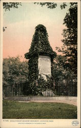 Revolutionary Soldiers' Monument Postcard