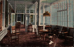 Sun Parlor, Craig Hall, South Illinois Avenue Atlantic City, NJ Postcard Postcard