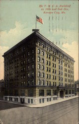 The Y.M.C.A. Building at 10th and Oak Sts Postcard