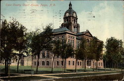 Cass County Court House Postcard