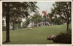 John D. Rockefeller's Residence, "Forest Hill" Postcard