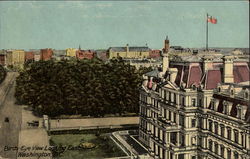 Bird's Eye View Looking East Postcard