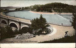 Eden Park Reservoir Cincinnati, OH Postcard Postcard