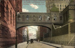 The Bridge of Sighs New York, NY Postcard Postcard