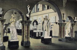 Interior Museum of Art Postcard