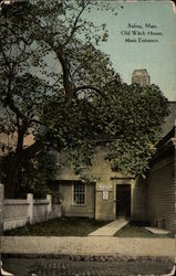 Old Witch House, Main Entrance Salem, MA Postcard Postcard