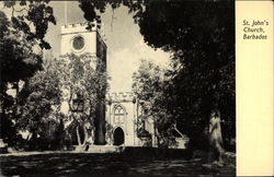 St. John's Church Barbados Caribbean Islands Postcard Postcard