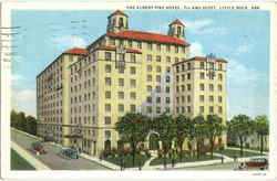 The Albert Pike Hotel, 7th and Scott Postcard