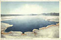 Big Blue Spring, Lower Geyser Basin Postcard