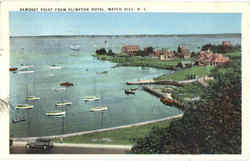 Samoset Point From Plimpton Hotel Postcard