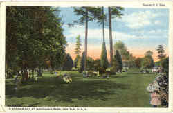 A Summer Day At Wodland Park Postcard