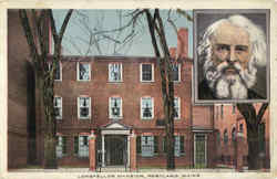 Longfellow Mansion Portland, ME Postcard Postcard