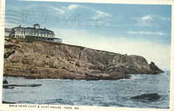 Bald Head Cliff & Cliff House Postcard