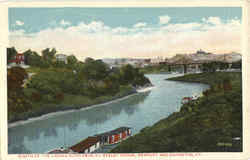 Mouth Of The Licking River, 4th Street Bridge Postcard