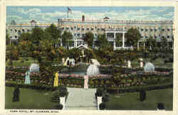 Park Hotel Mount Clemens, MI Postcard Postcard