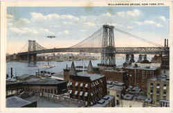 Williamsburg Bridge Postcard