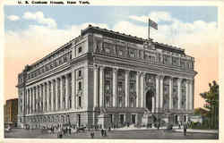 U. S. Custom House New York City, NY Postcard Postcard