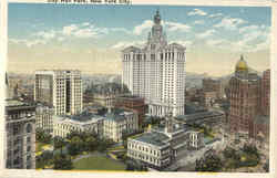 City Hall Park New York City, NY Postcard Postcard