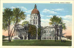 State Capitol Topeka, KS Postcard Postcard