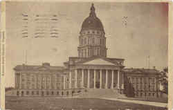 Kansas State Capitol Topeka, KS Postcard Postcard