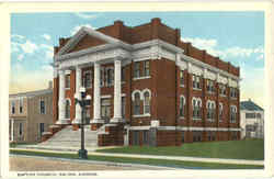 Baptist Church Salina, KS Postcard Postcard