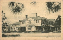 Williamsburg Lodge Postcard