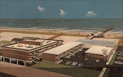 Ocean View Motel Wrightsville Beach, NC Postcard Postcard