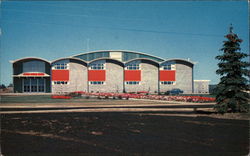 New Civic Centre and Arena Postcard