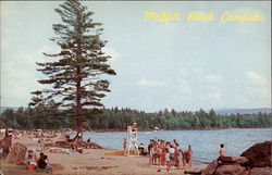 Moffitt Beach Campsite Postcard