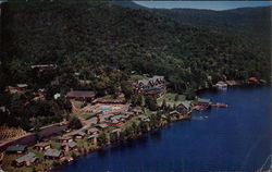 Air View Whiteface Inn Lake Placid, NY Postcard Postcard