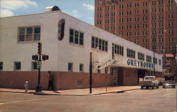 Greyhound Bus Depot San Antonio, TX Postcard Postcard