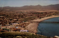 Panoramic View Ensenada, Mexico Postcard Postcard