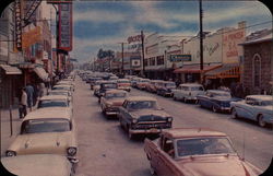 Arteria Comercial Nogales, Mexico Postcard Postcard