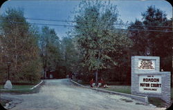 Romdon Motor Court Madison, WI Postcard Postcard