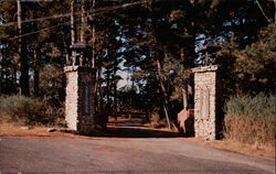 Gateway to Asilomar Hotel and Conference Grounds Pacific Grove, CA Postcard Postcard