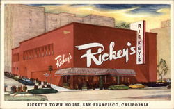 Rickey's Town House Postcard