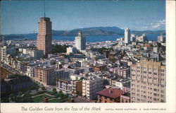 The Golden Gate from the Top of the Mark Postcard